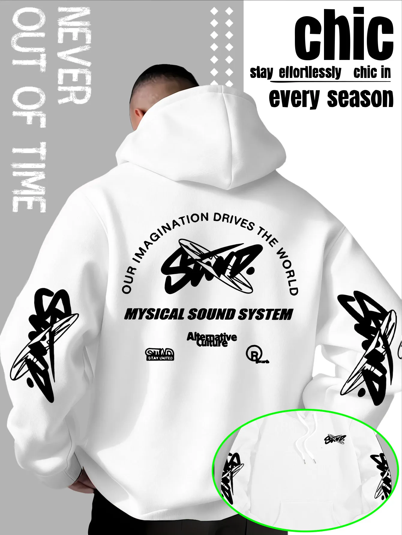 

Men's and Women's Casual Fashion Hoodies, Outdoor Sports Shirts, Printed Pullovers, Outerwear