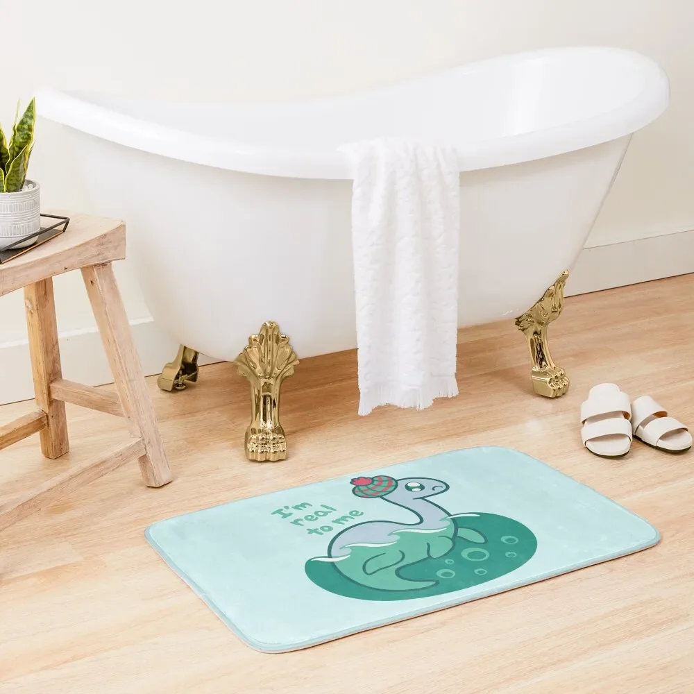 

I'm Real To Me ~ Nessie Bath Mat Entrance Door Carpet For Bath Anti-Skid For Bathroom And Toilet Mat