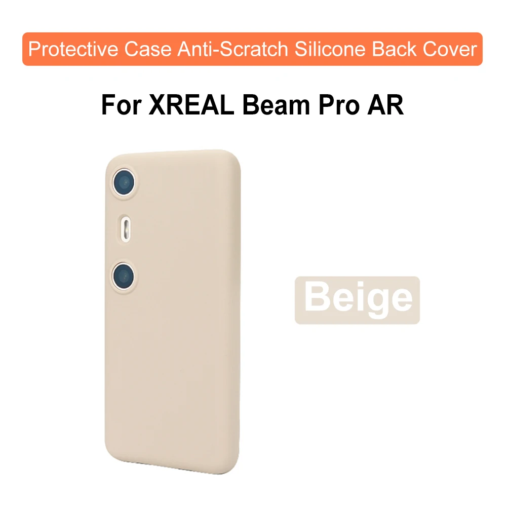 For XREAL Beam Pro AR Case Protective Case Shock-proof Silicone Soft Back Cover for XREAL Beam Pro AR Space Computing Terminal