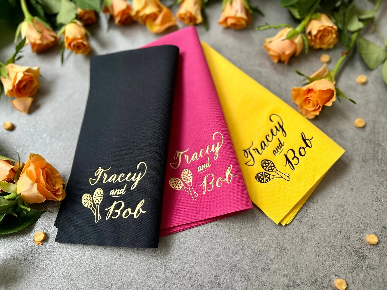 50pcs Personalized napkins, Soft linen like napkins disposable, Personalized napkins, DINNER, napkins fiesta, Wedding napkins,