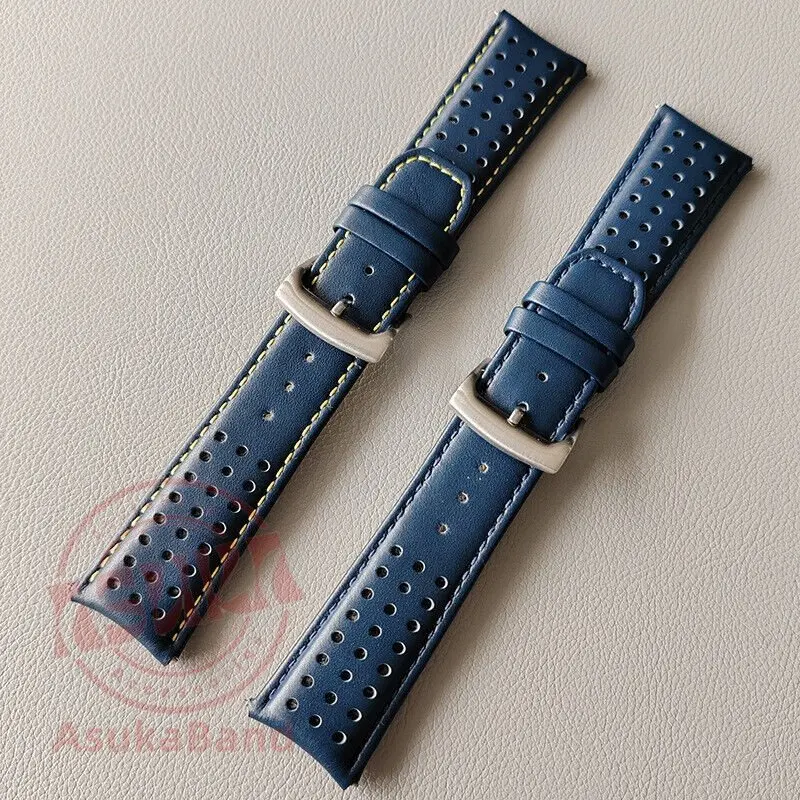 

For Citizen Blue Angels Watch Band Leather Strap AT8020-03L AT9031-52L JY8078 Band 23mm 22mm Wrist Belt Cowhide Bracelet Bangle