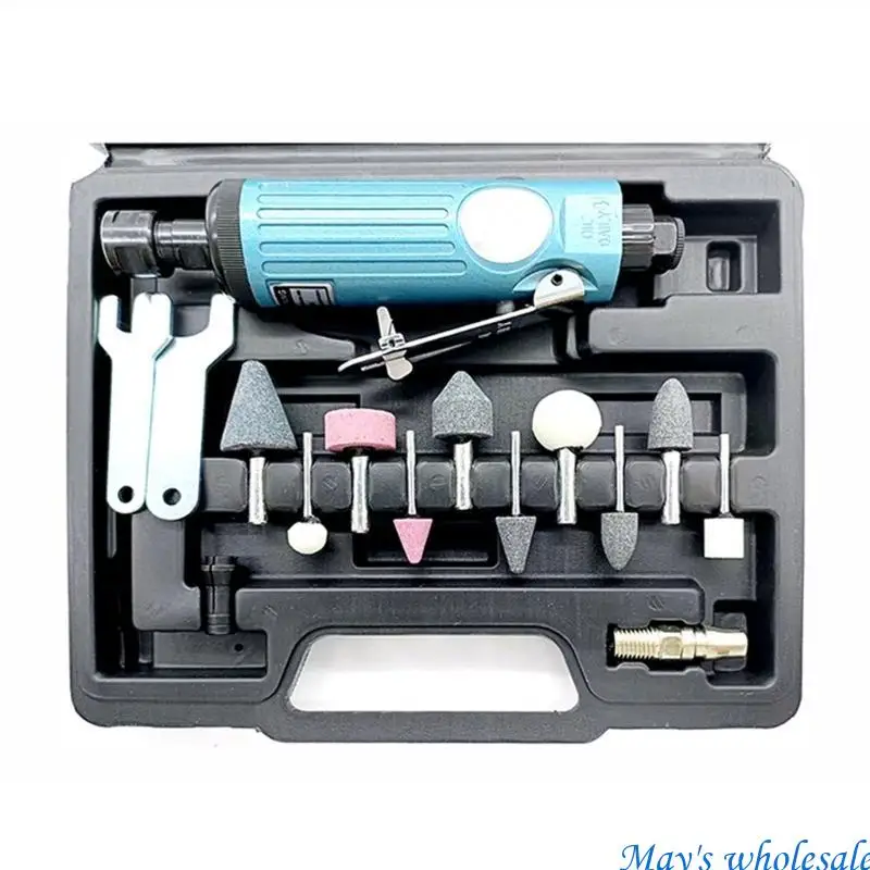 Compact & Balanced Air Die Grinder Tool Woodworking Air Grinder Repair for High Speed Grinding & Polishing Application 448A