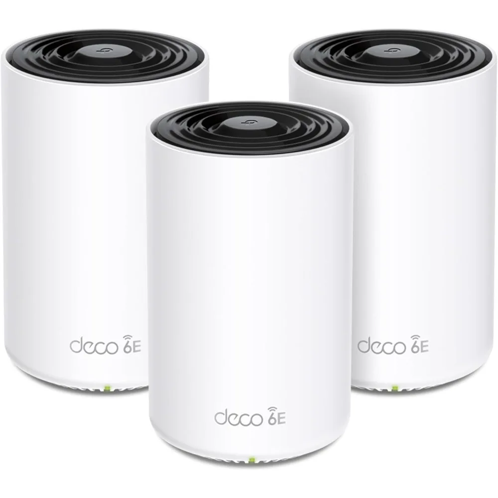

Deco AXE4900 Tri-Band WiFi 6E Mesh WiFi System (Deco XE70 Pro)| 2.5G WAN/LAN PortsGHz Band