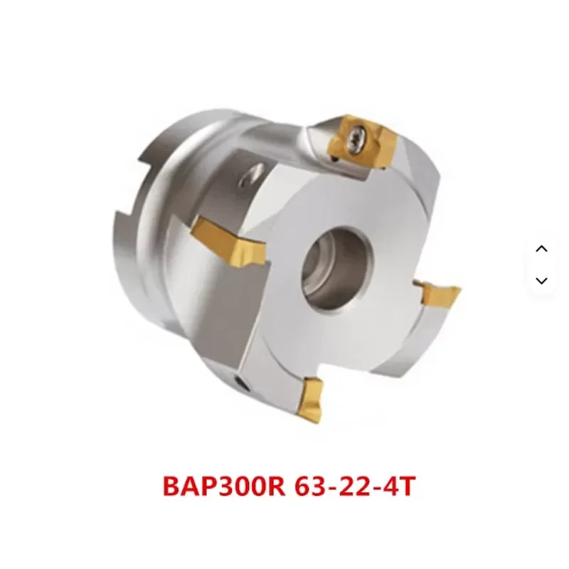 BAP400R CNC Milling Cutter Head 125 150 160 200 250mm Flat End Mill Holder Tin Coated for APMT1604 Inserts Industrial Tool