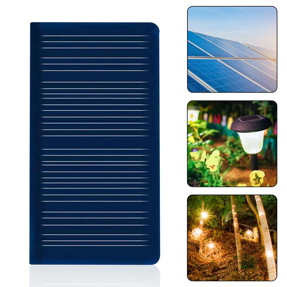 5V 50MA Solar Epoxy Panel Polysilicon Board Mini Solar System Module For Battery Power Charger Solar Small Household Appliances