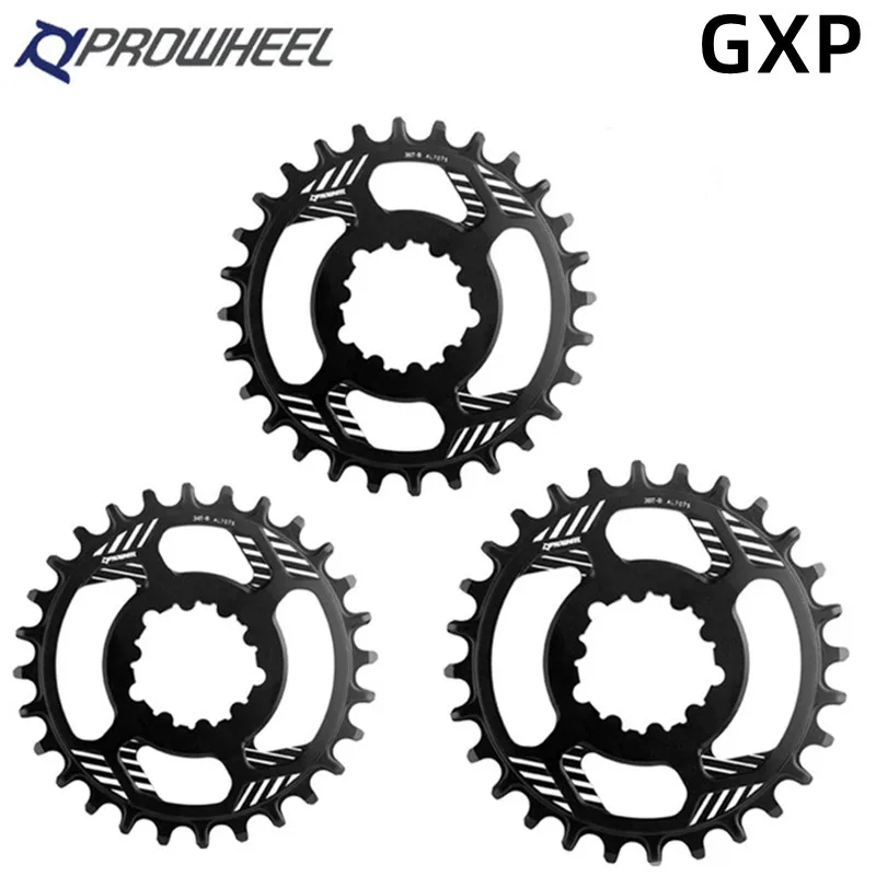 Prowheel Bicycle Chainring 7075 Aluminum Alloy 0mm/3mm Offset 28T 30T 32T 34T 36T 38T Chanwheel For GXP Direct Mount Crankset