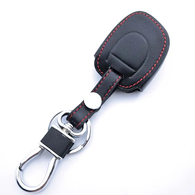 Leder Auto Smart Key Cover Case für Renault Twingo Clio Kangoo Master KEIN Chip Schutz Keyless Shell Fob Schlüsselanhänger Zubehör