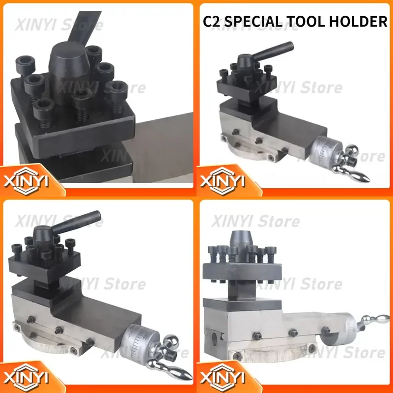 C2-1000 C2 Small Lathe Tool Holder for Mini Lathe Machine CNC Accessories Precision Turning Tool Holder for Metalworking