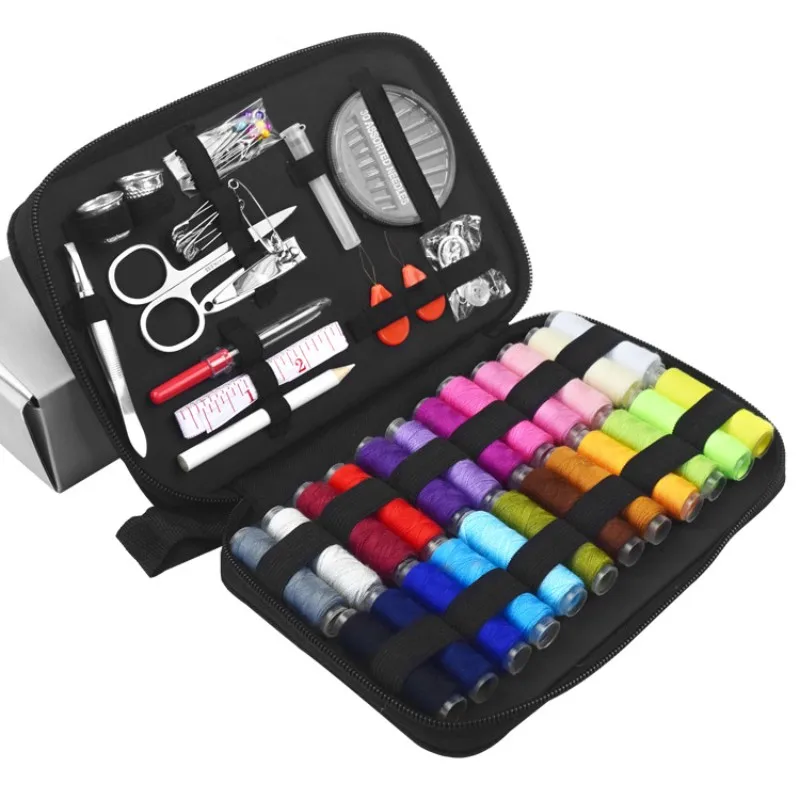 Multi-function Sewing Kits Bag DIY Sewing Tools Box Set for Hand Quilting Stitching Embroidery Thread Sewing Accessories