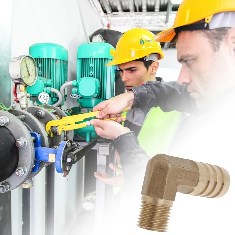 Professional Brass Right Angles Pagodas Coupling Adapter for Plumbing Experts