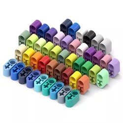 20pcs MOC 74695 60483 1x2 Brick High-tech Changeover Building Blocks Parts Classic Brand Kids DIY Educational Tech Toys