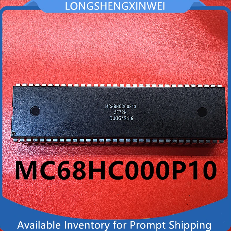 1PCS MC68HC000P10 MC68HC000 New Original Microprocessor Direct Insert DIP-64