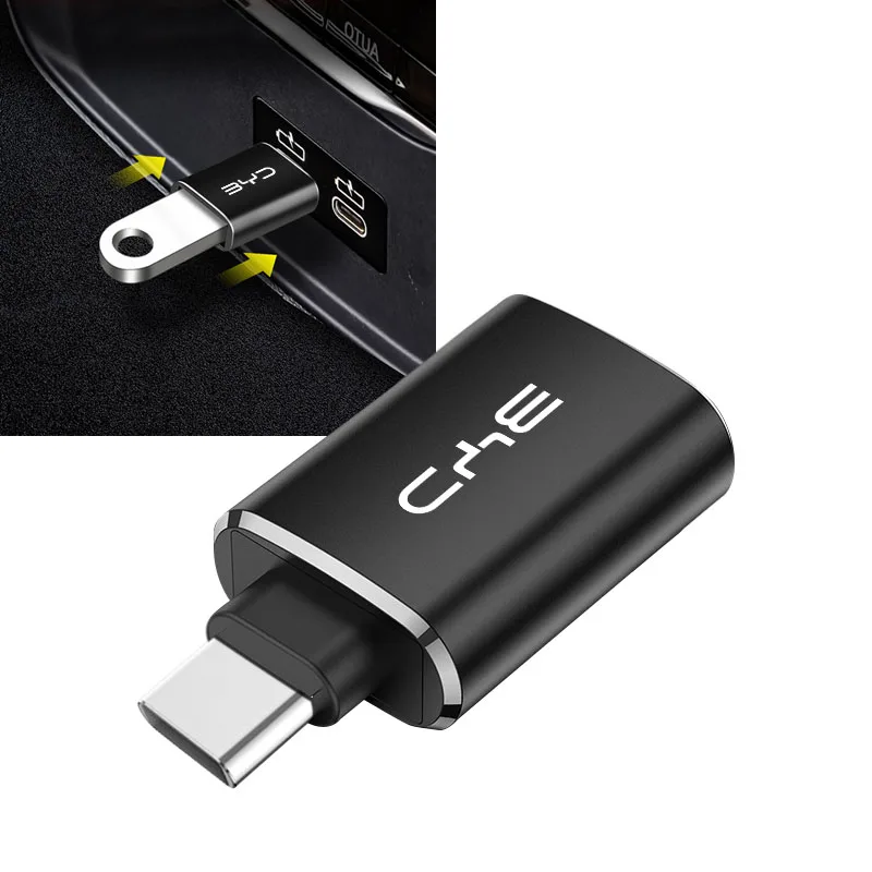 USB 3.0 To Type C Adapter Mini Converter Phone Charging Cable Charger For BYD F3 S6 F0 Tang I3 S7 G3 E5 E2 E1 E3 E9 D1 S8 E6 L3