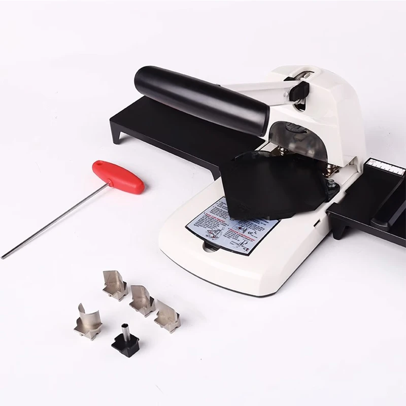 9521 Heavy Duty Corner Rounder Punch 6 in 1 Multifunction Power Punch Adjustable R3.5/6/10 Rounded 100 Sheets of Paper