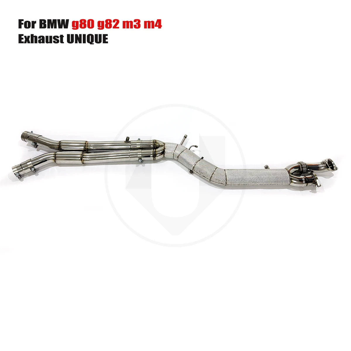 UNIQUE mid pipe For Bmw g80 g82 m3 m4 Equal Length SS304 exhaust mid X-pipe