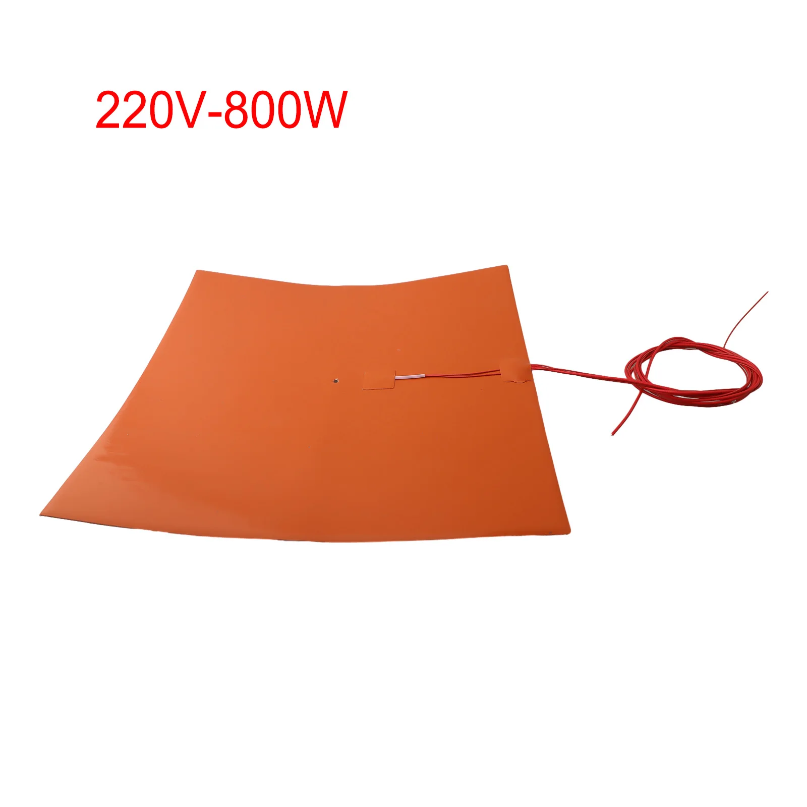 Силиконовый нагревательный коврик 330*330 мм для 220 В для принтера, кровать с подогревом, надежная работа нагрева для различных применений