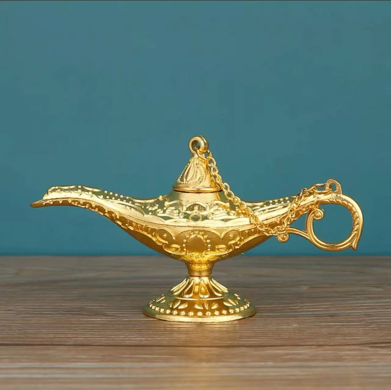 

Retro Southeast Asia creative guest porch room study home blessing wishing lamp Russia Aladdin magic lamp decoration