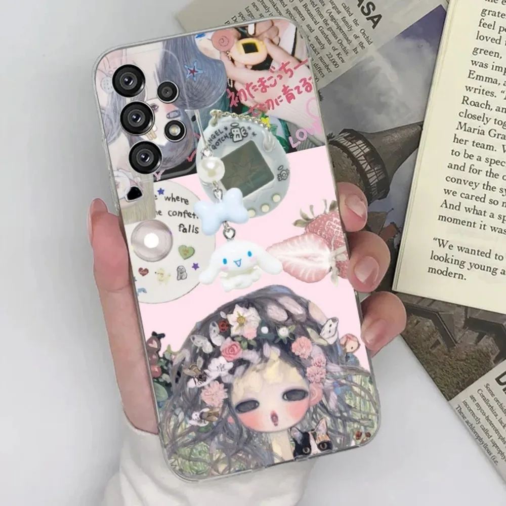 Aya Takano Japanese painter Phone Case For Samsung S30,S23,S21,S22,S20 Ultra,S20 FE lite,S10,S9,S8 PIus Cover Clear