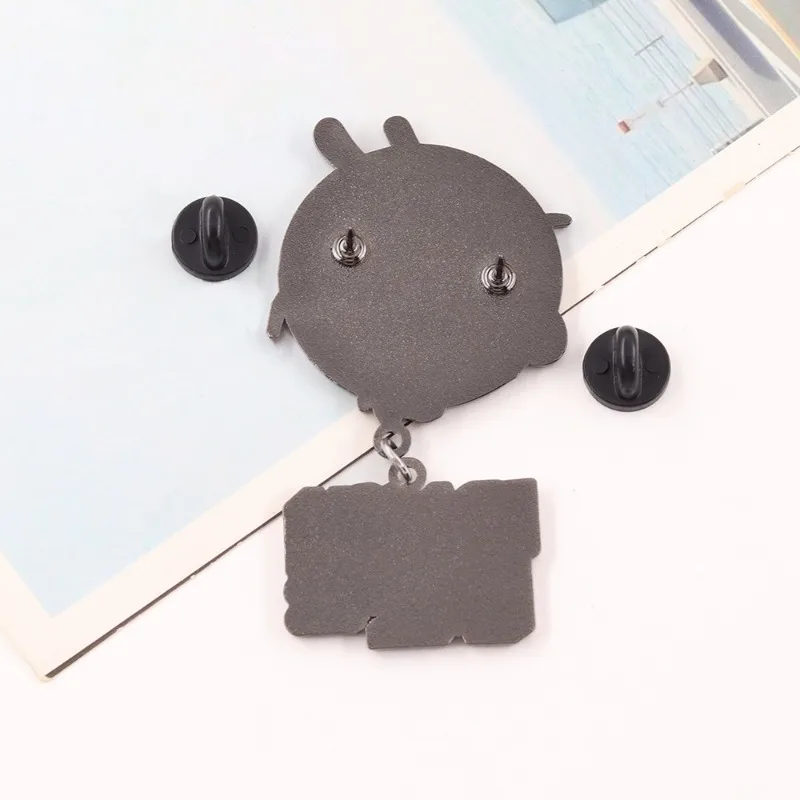 Dragon Ball Pin Goku Badge Fashionable and Personalized Cartoon Cute New Creative Portable High-Value Backpack Accessory Gift - view 3