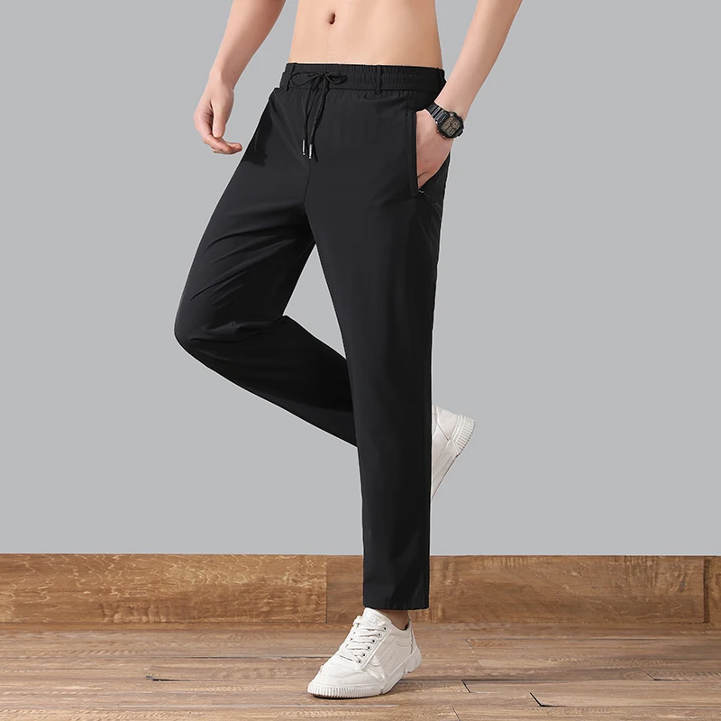 Men's Pants Clothing Oversized Casual Man Pants Largo Big Plus Size Trousers Streetwear New Summer Style Korean Popular Clothes