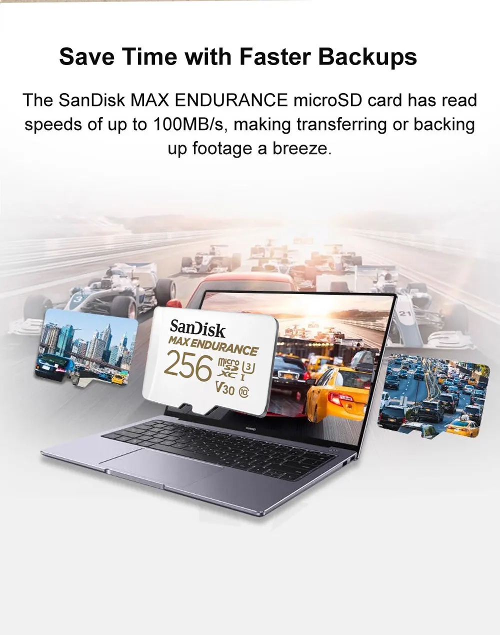 SanDisk Extreme PRO MicroSD Speicherkarte 64GB 128GB 256GB 512GB 1TB MAX ENDURANCE TF-Karte Full HD 4K für Action-Kameras oder Drohnen – Detail 7