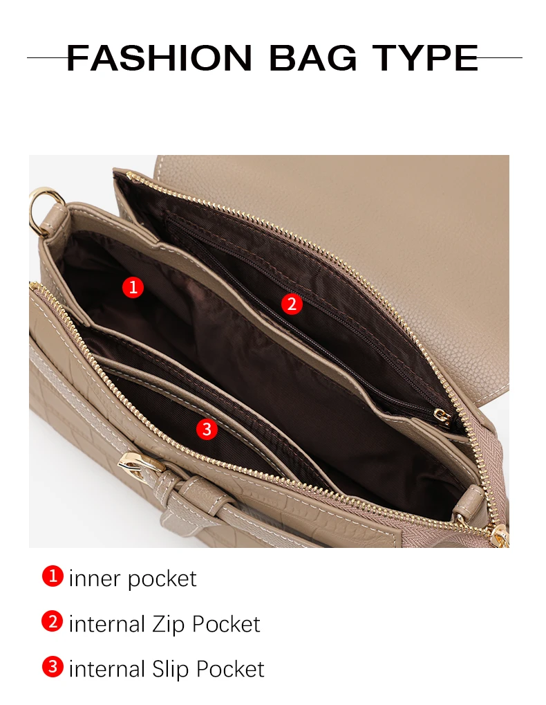 2026 Hochwertige Achseltasche Neues Modell aus erstklassigem Rindsleder Elegante Umhängetasche für den Nischenmarkt – Detail 6