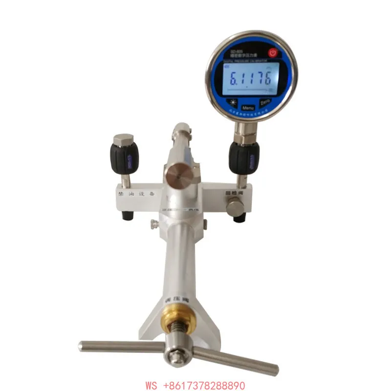 

Портативный ручной калибратор давления воздуха (-0.095-~6) МПа, ручной насос для измерения давления воздуха
