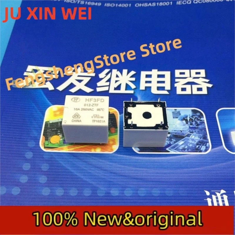 HF3FD-012-ZTF Hongfa relay HF3FD/012-ZTF 5-pin group conversion 10A high temperature resistant