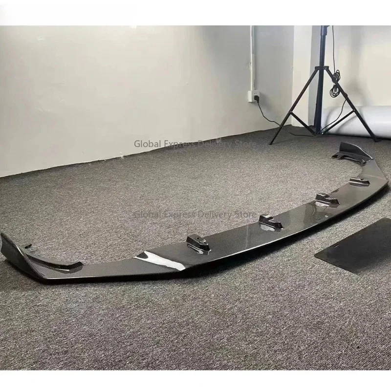 

Real Carbon Fiber Front Lip Fit Lc500 Lc500h Body Kit Front Bumper Lip
