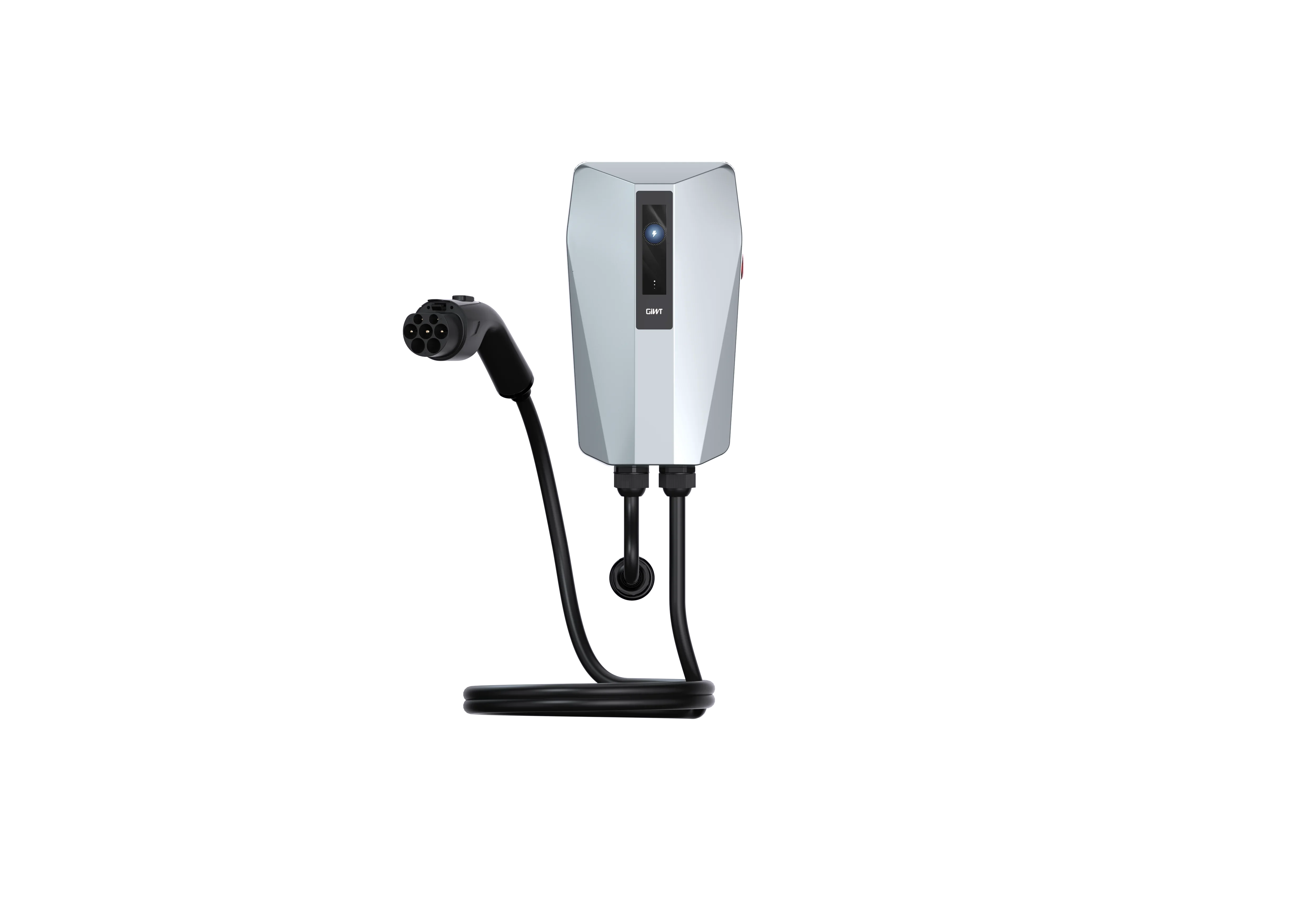 Wall-Mounted 11kw EV Charger, Type 2 Plug, Support APP Control, For Home Use Electric Vehicle Car Charging Pile