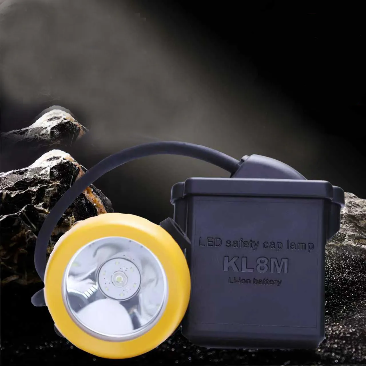 Super Bright Mining Headlamp Explosion-Proof Helmet Mounted LED Light Rechargeable Hunting Lamp For Underground Coal Mine Worker view 5
