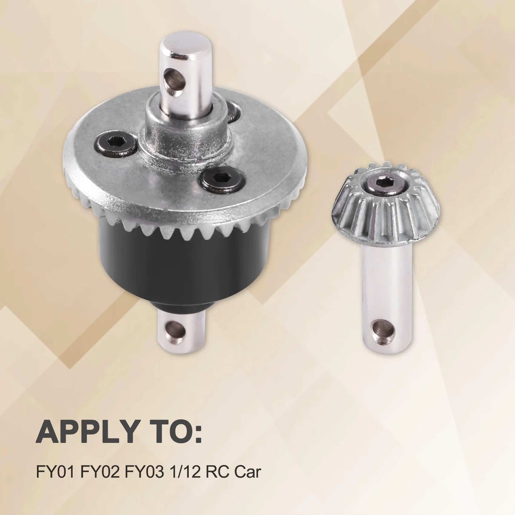 차동 조립 액세서리 FYQCS01, Feiyue FY01 FY02 FY03 1/12 RC 자동차 예비 업그레이드 부품