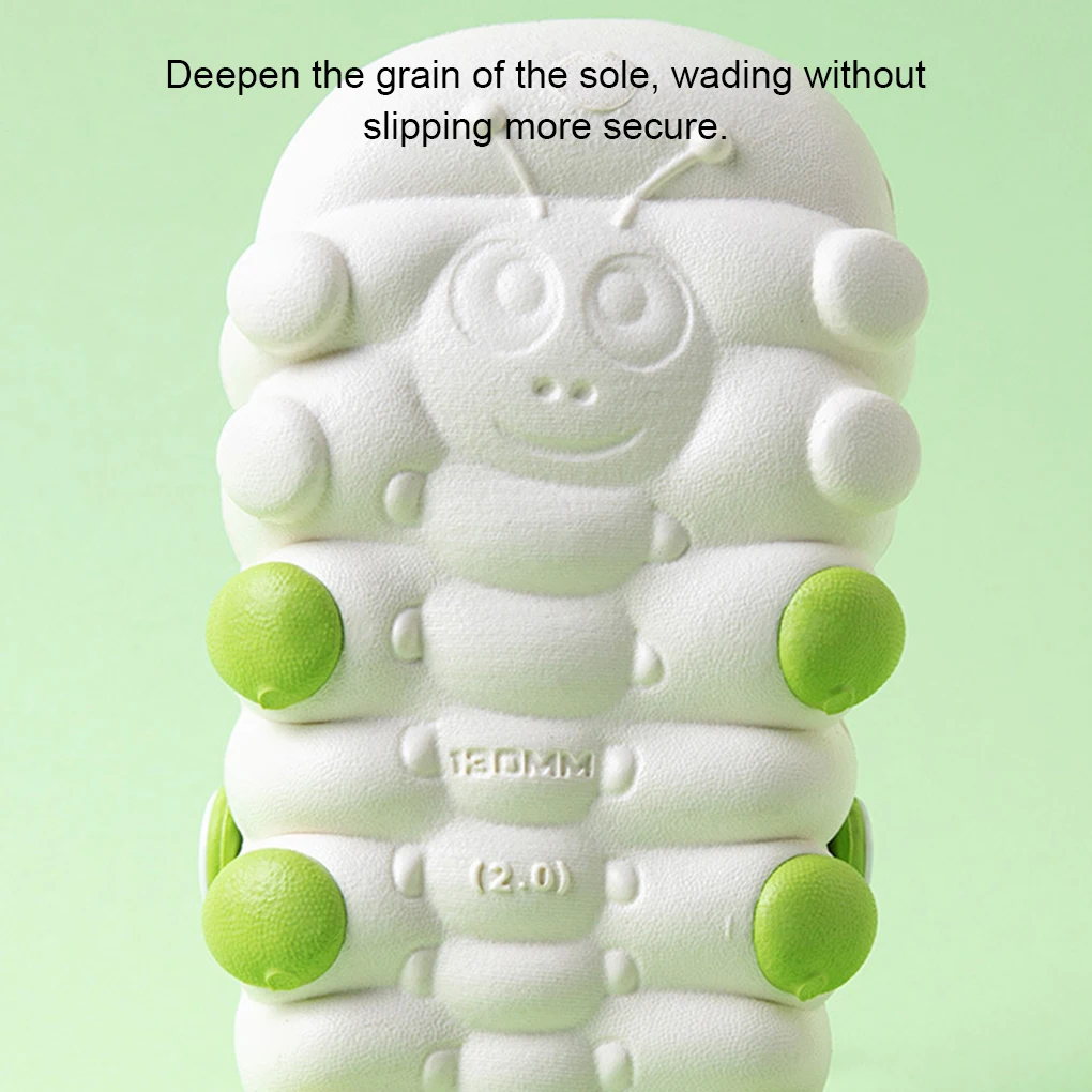 Pantoufles pour enfants en forme d'animal mignon, sabots durables et antidérapants pour tout-petits, peuvent être utilisés comme pantoufles ou rouge 17cm