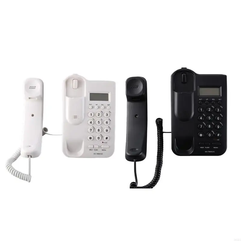 96BA Telephone with Caller Display Fixed Telephone for Home Office Desktop