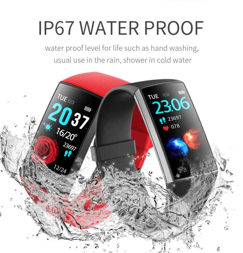 

Huaqiangbei Intelligent Bracelet Multi functional Heart Health Black Technology Exercise Step counter Waterproof Blood Pressure