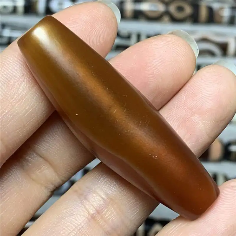 حبات قرن التبت ، قلادة حجم ، خيوط لا. ، Agate من Agate