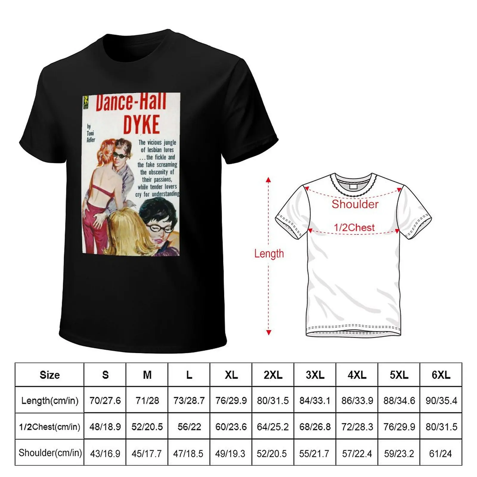 Dance Hall T-Shirt Large Size Soft Cotton T-Shirt