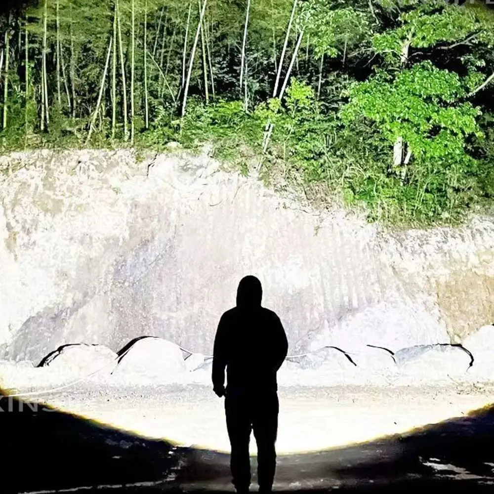 Mini Super Bright Flashlight Explosive Flash Waterproof Small Torch Three Eyes LED Hat Clip Light Fishing