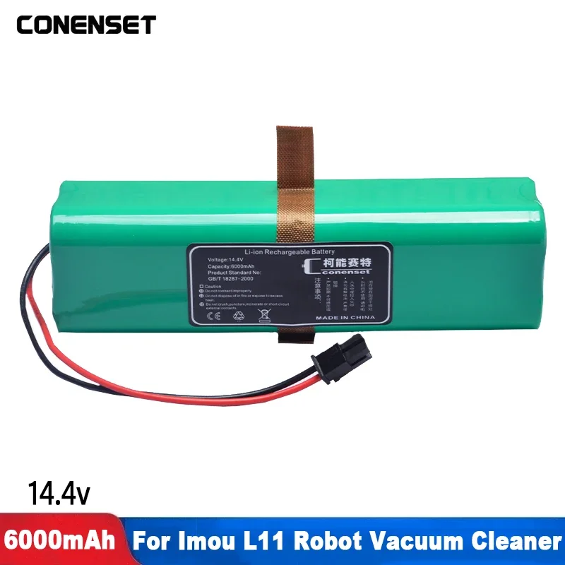 

Replacement Battery For Imou RV-L11-A RV1C Robot Vacuum Cleaner Battery Pack Capacity 6000mAh Accessories Parts