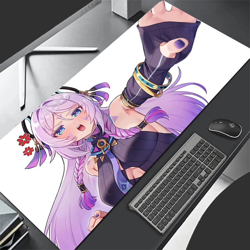 Tapis de souris accessoires de jeu d'ordinateur g-genshin Impact Citlali tapis de clavier bureau PC tapis de souris en caoutchouc décoration tapis de souris de bureau