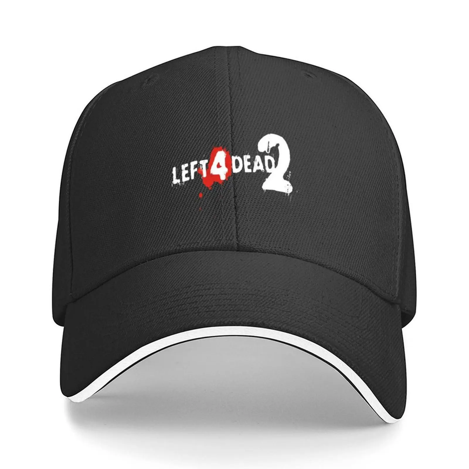 اليسار 4 الميت 2 لعبة شعار قبعة بيسبول جديد في قبعة الذكور قبعة فاخرة قبعة Sunhat ملابس غولف الرجال النساء