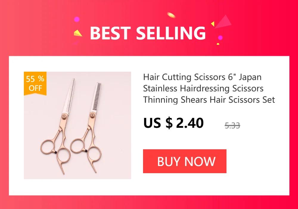 Hair Scissors 6.5 Professional Hairdressing Scissors Thinning Barber Scissor Set Hair Cutting Scissors