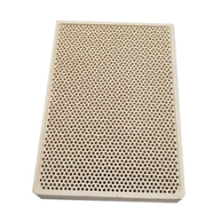 Cordierite Ceramic Burner High Temperature Plate Gas Grill Spare Parts Stove Heater Comb Accessories 132*92*14mm