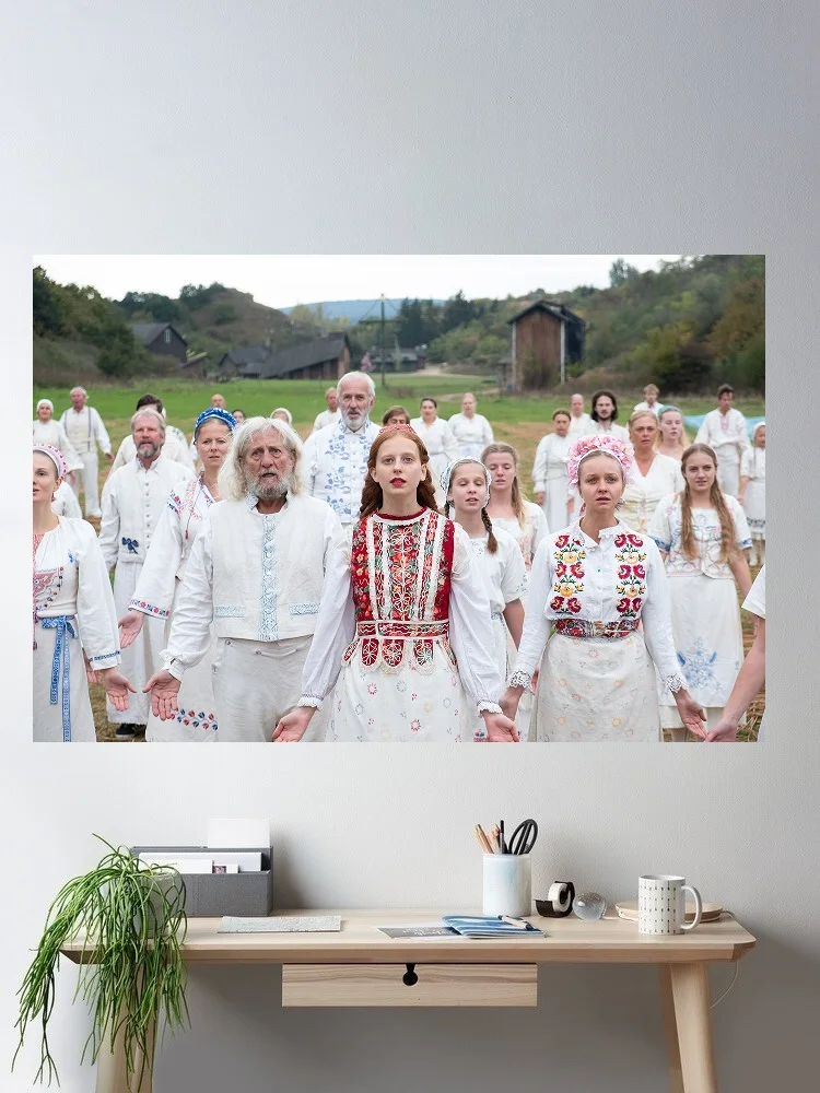 6Style Midsommar Movie, Art Print Silk Poster Home Wall Decor