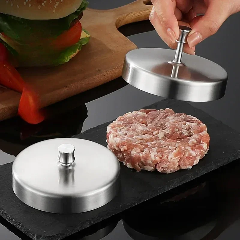 

1pcs 304 stainless steel hamburger beef cake mould cake pressing artifact kitchen Rice and vegetable roll