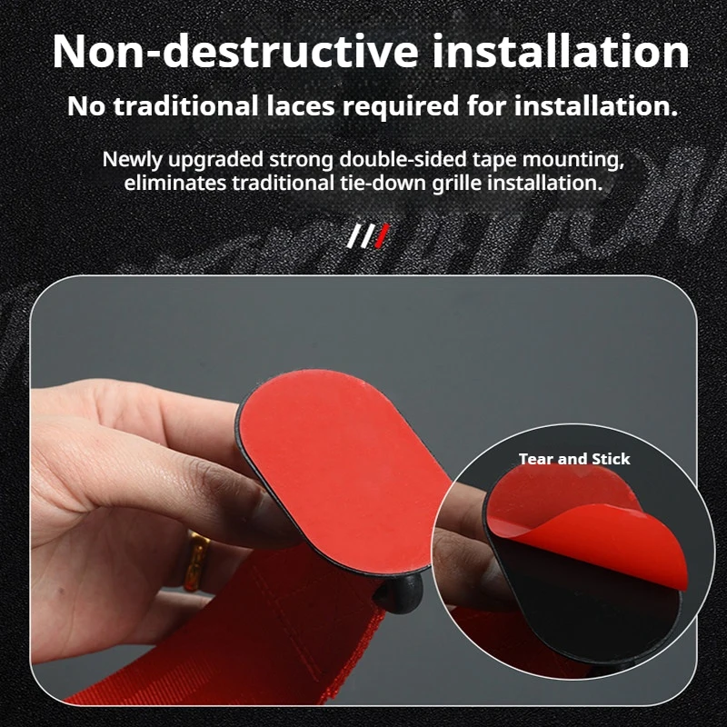 Car bumper decoration nylon tow strap personalized tow rope suitable for Peugeot 208 308 406 407 408 508 2008 3008 4008 5008 RCZ