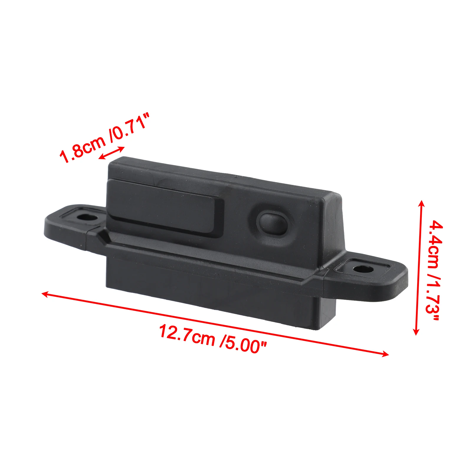 مفتاح تحرير ملحقات السيارة، مادة معدنية وبلاستيكية مناسبة تمامًا للمركبة باللون الأسود