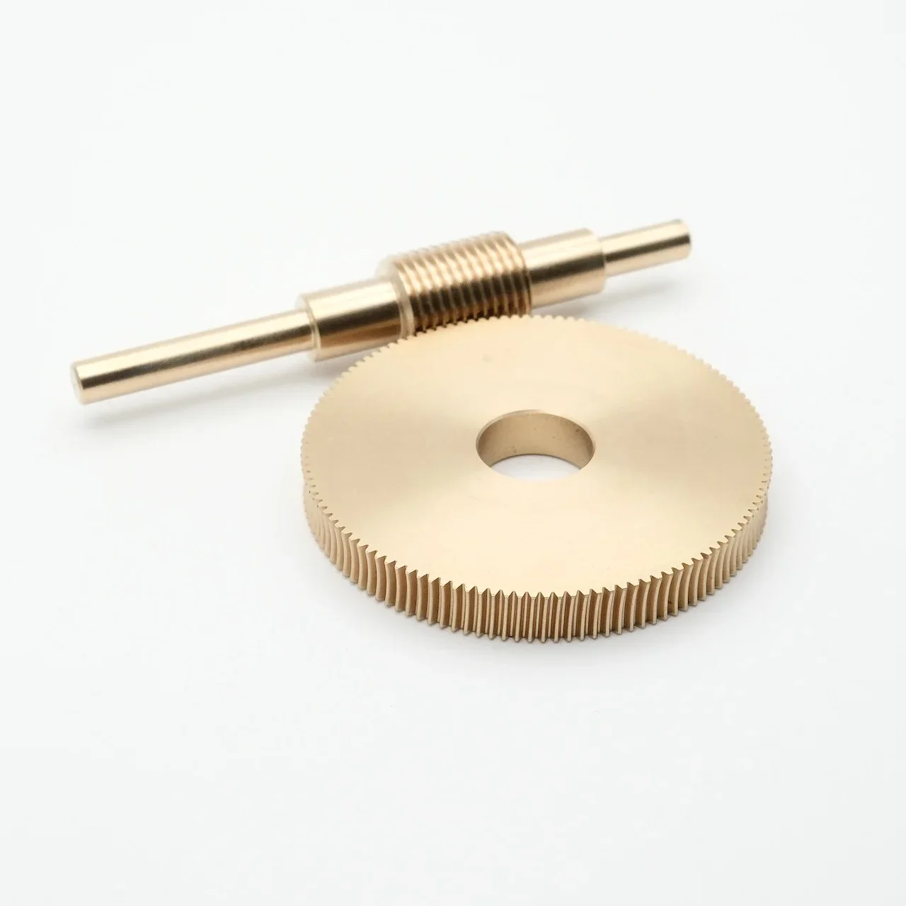 1:120 Speed Ratio Copper Brass Turbo Worm Gear Suit 120 Teeths 2019-059 12mm Bore 5mm Diameter 75mm Worm