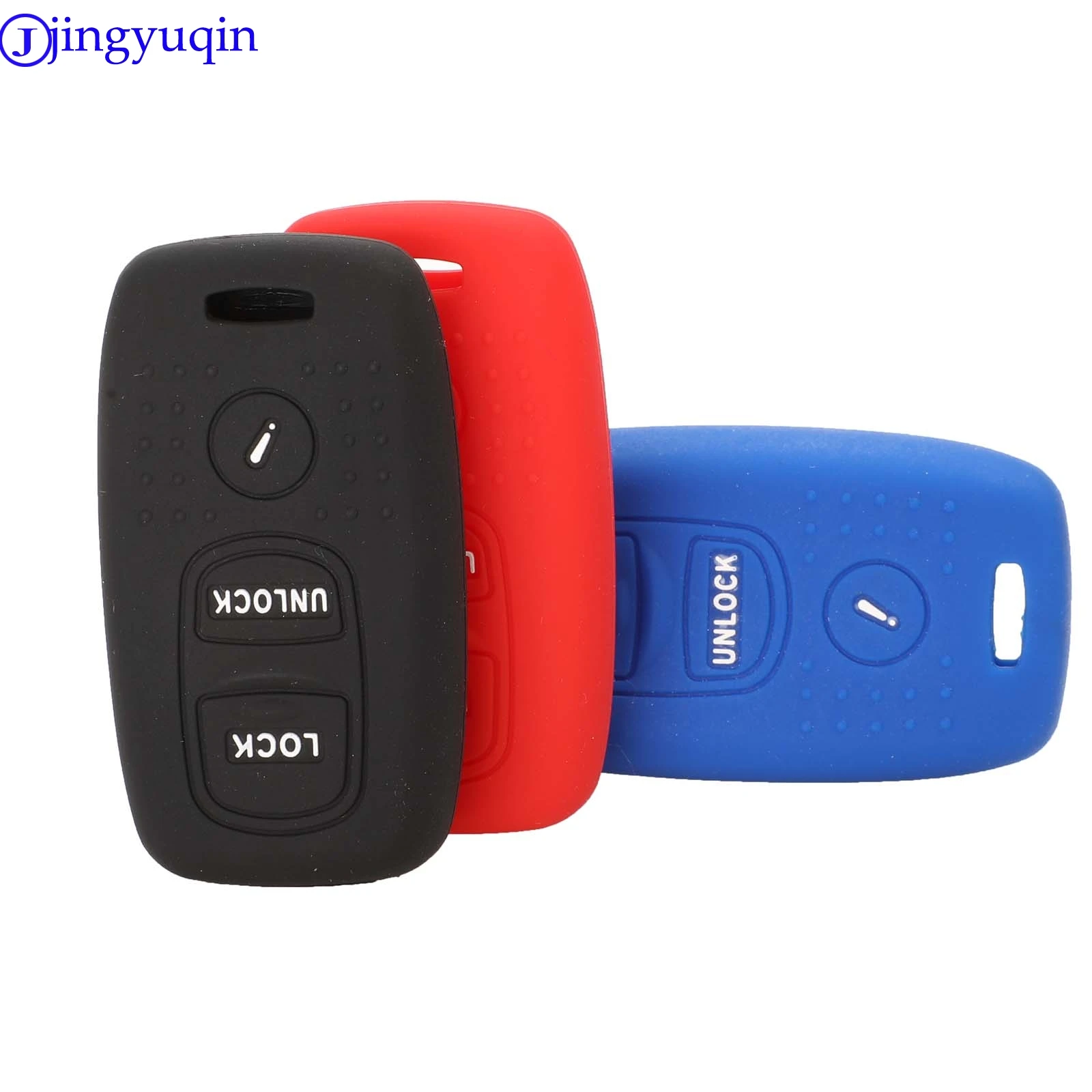 jingyuqin For Mazda 2 Mazda 3 Mazda6 323 626 MPV Protege 5 Fob 2+1 3 Buttons Car Key Case Keyless Remote Key Cover