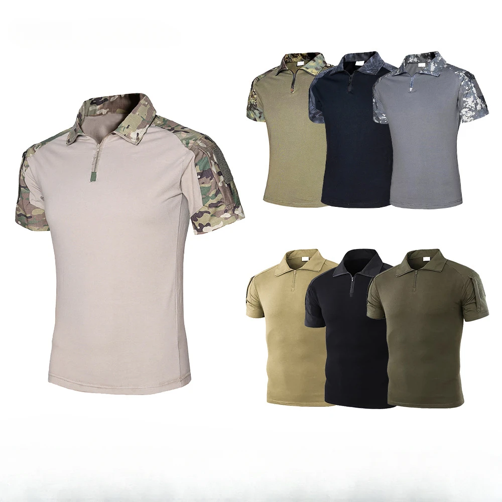 

Tactical G2 Frog Shirts Jacket Men Summer Short-sleeved Camouflage Outdoor Frog Training Tactical Uniforms